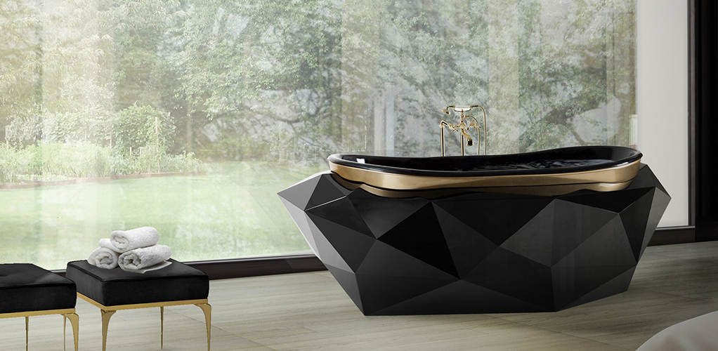  Diamond bathtub designed by Maison Valentina 
