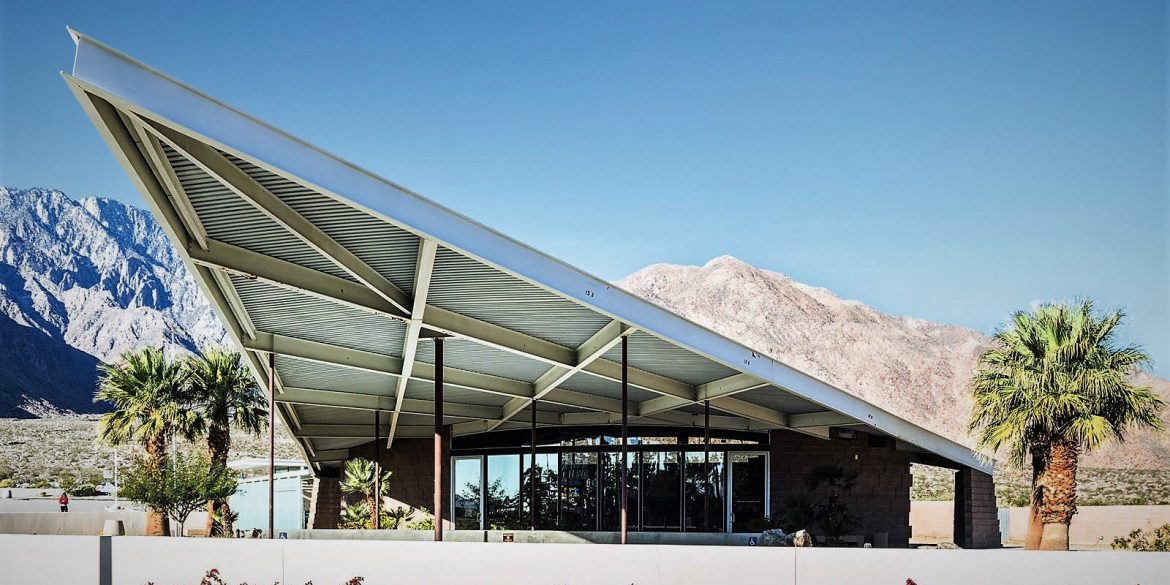 Tramway Gas Station, from “Mid-Century Modern Architecture Travel Guide: West Coast USA” by Sam Lubell. Photo: Darren Bradley, courtesy of Phaidon